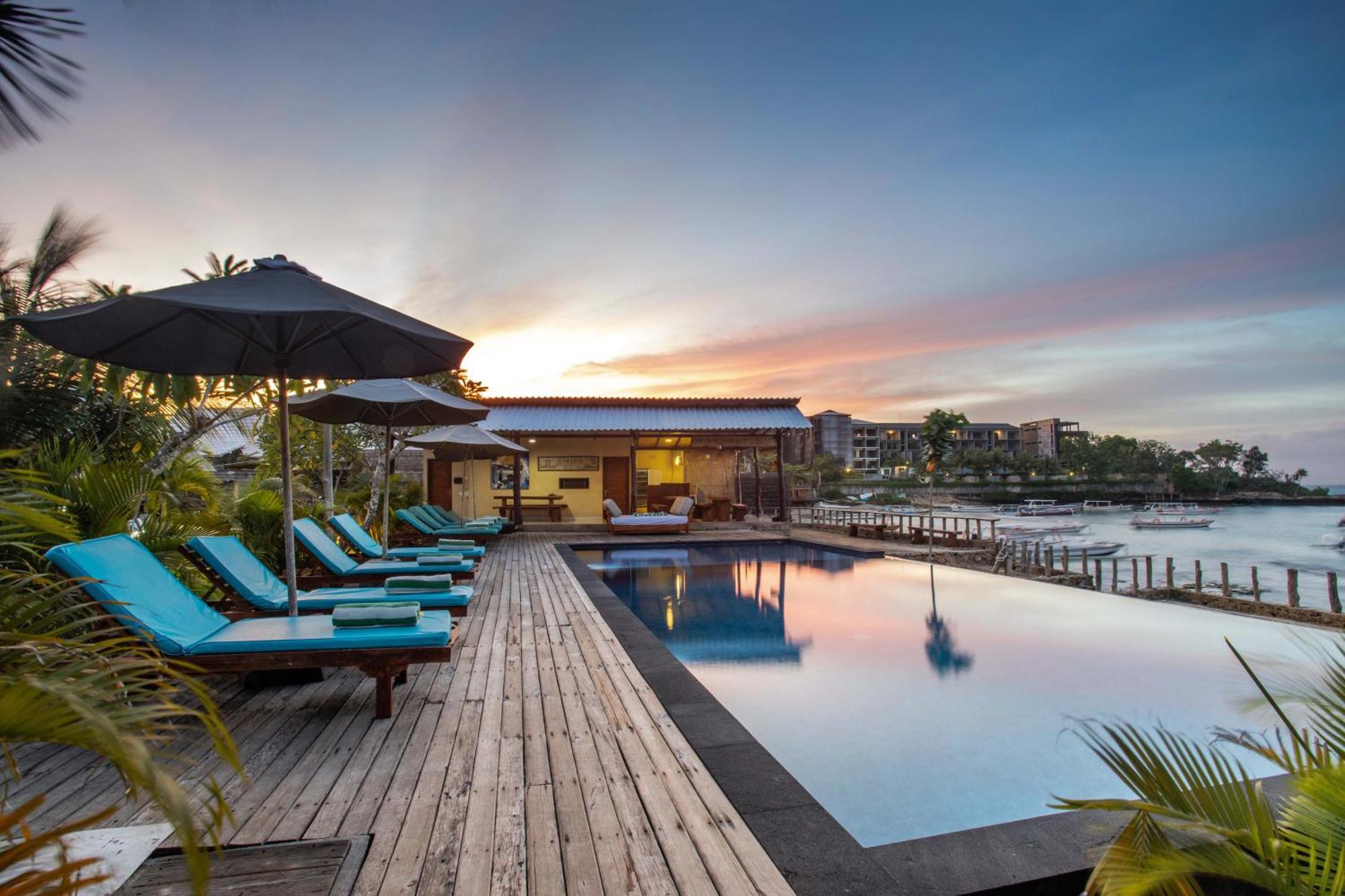 D'Muncuk Huts Lembongan Hotel Eksteriør billede